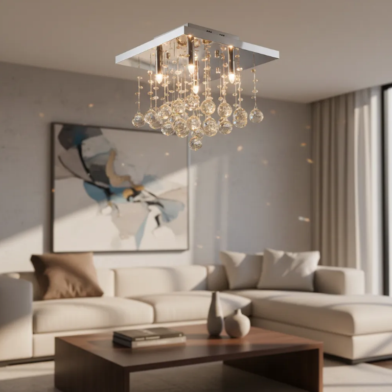 Plafon Cristal 34x34.